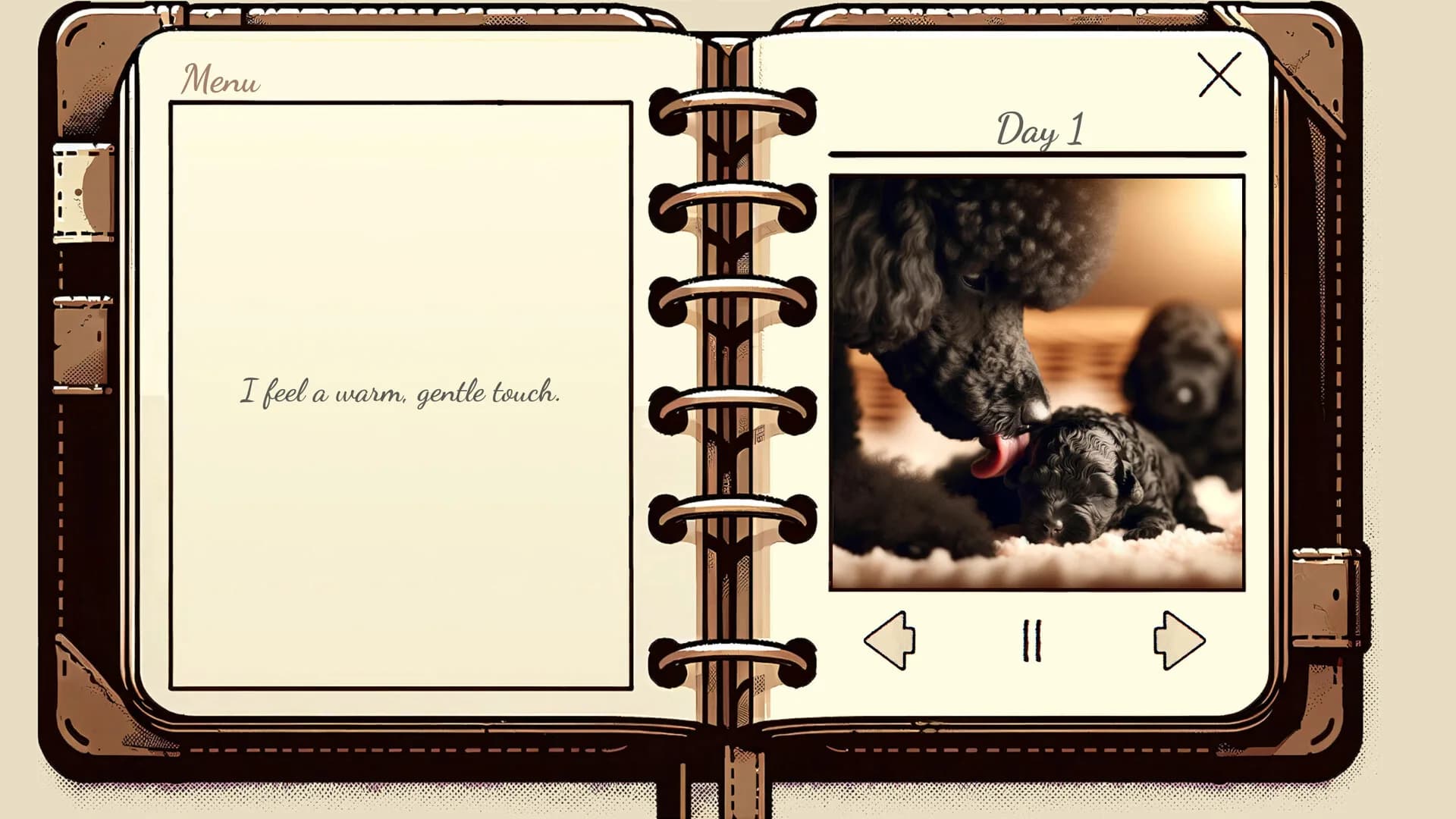 My Poodle's Diary - Visual Novel görsel 5