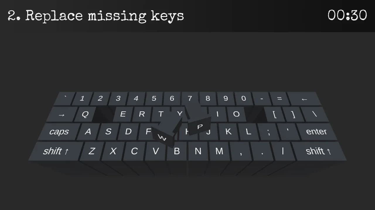 On Key Up: A Game for Keyboards görsel 6
