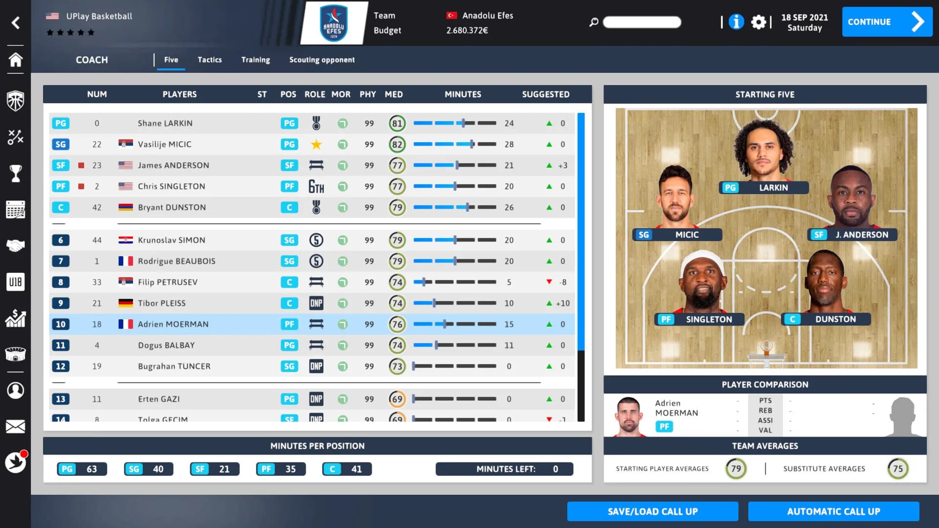 International Basketball Manager 22 görsel 14