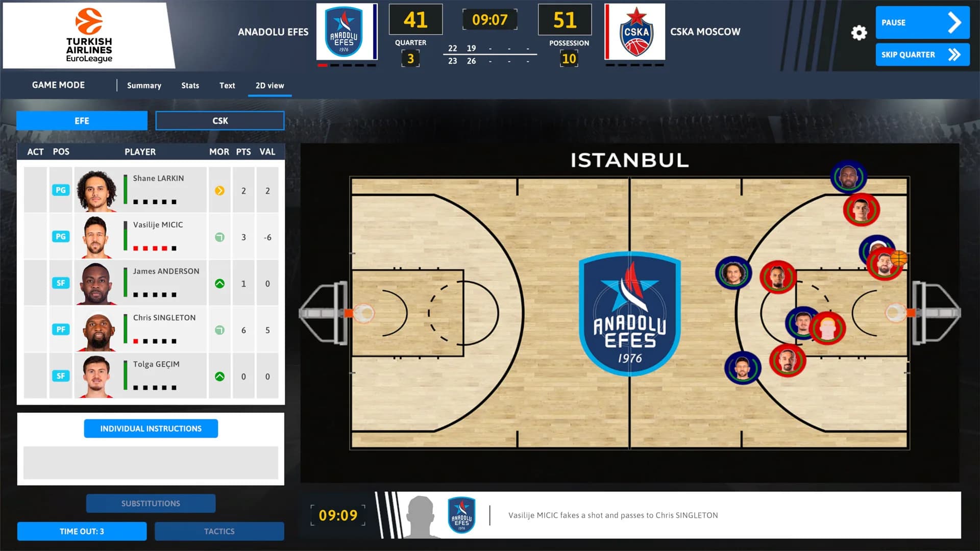 International Basketball Manager 22 görsel 7