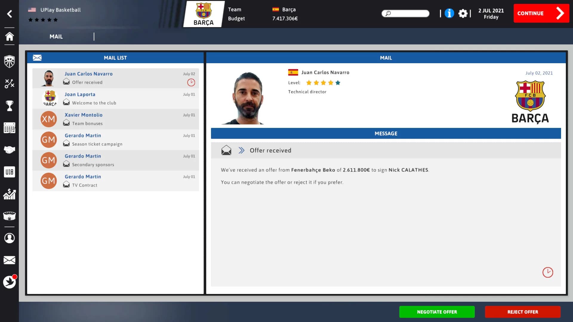 International Basketball Manager 22 görsel 10