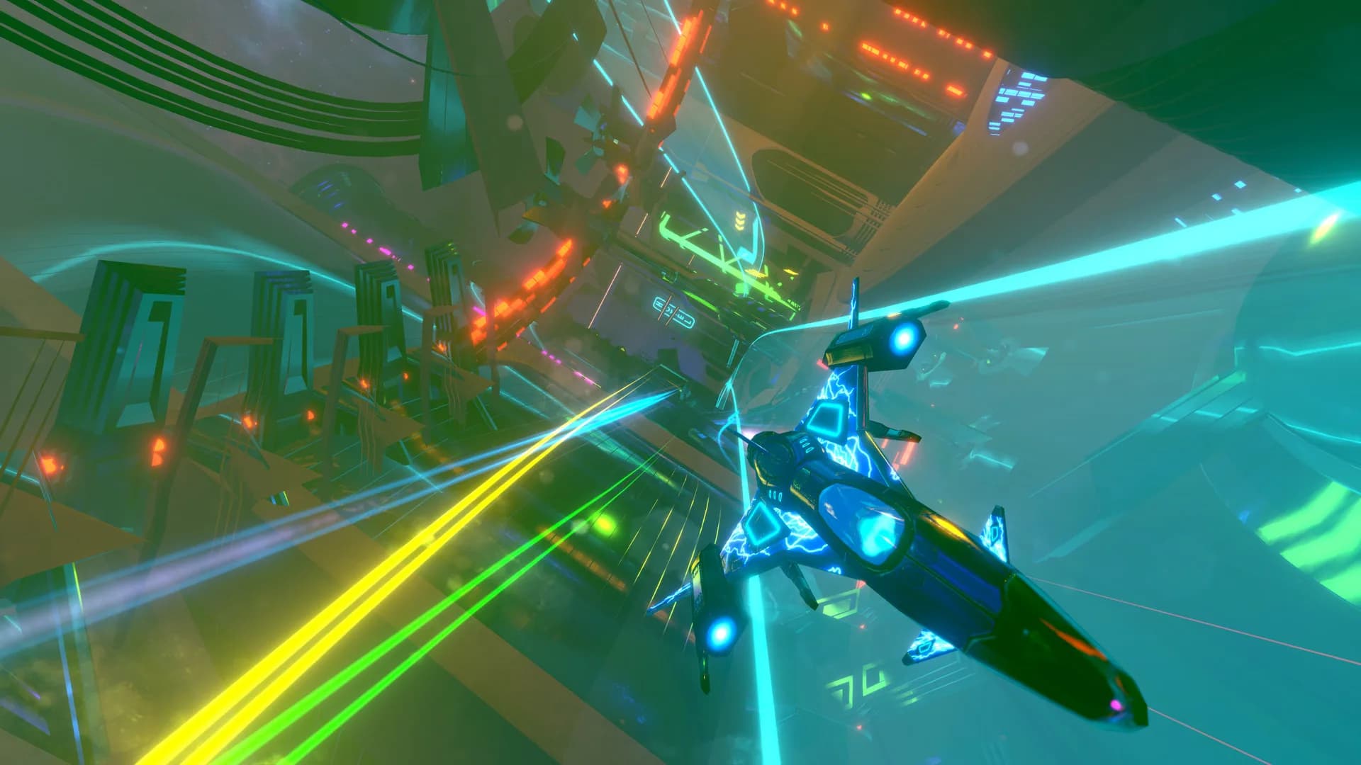 Neon Wings: Air Race görsel 2