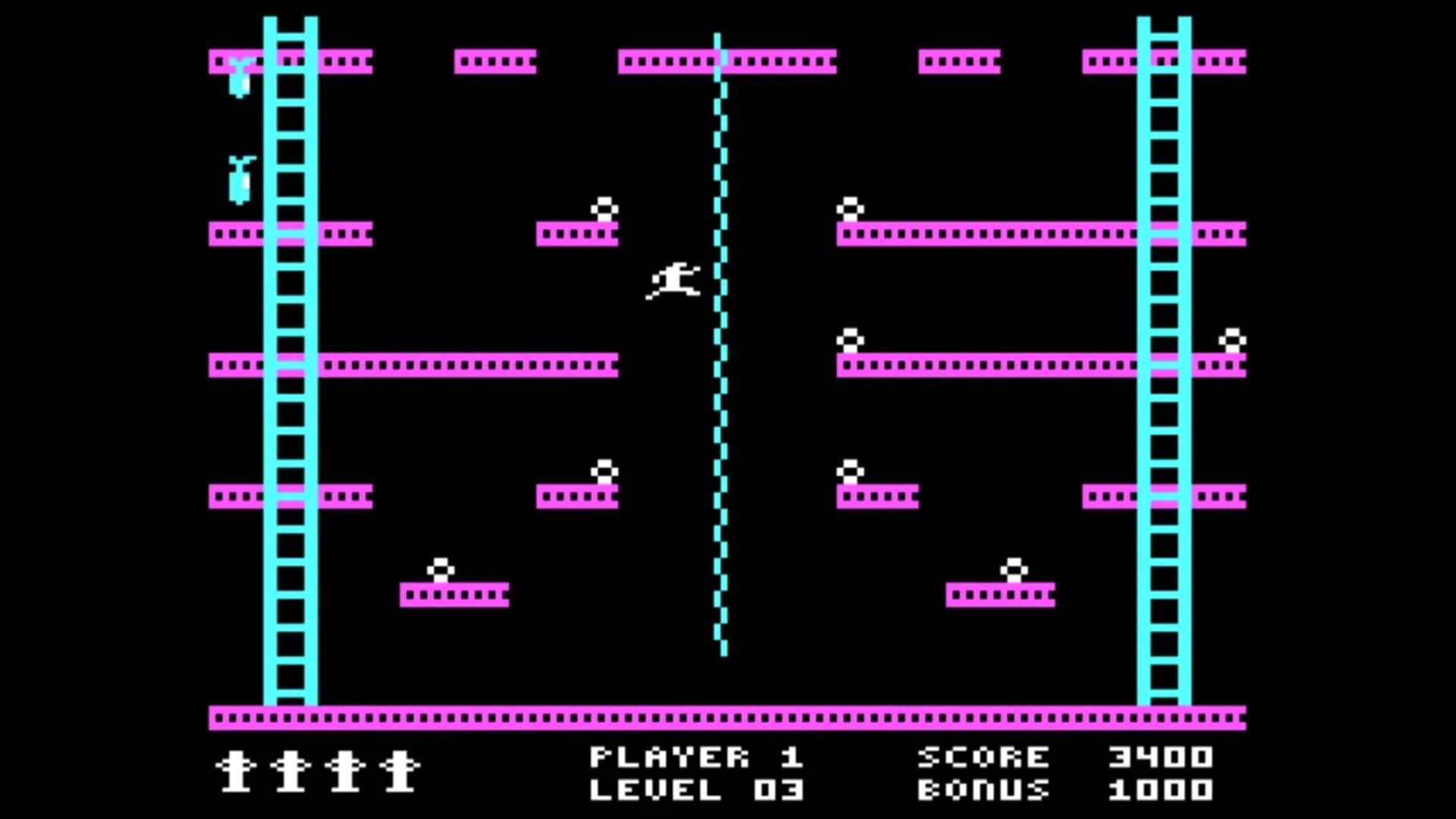 Jumpman (C64/MSDOS) görsel 3
