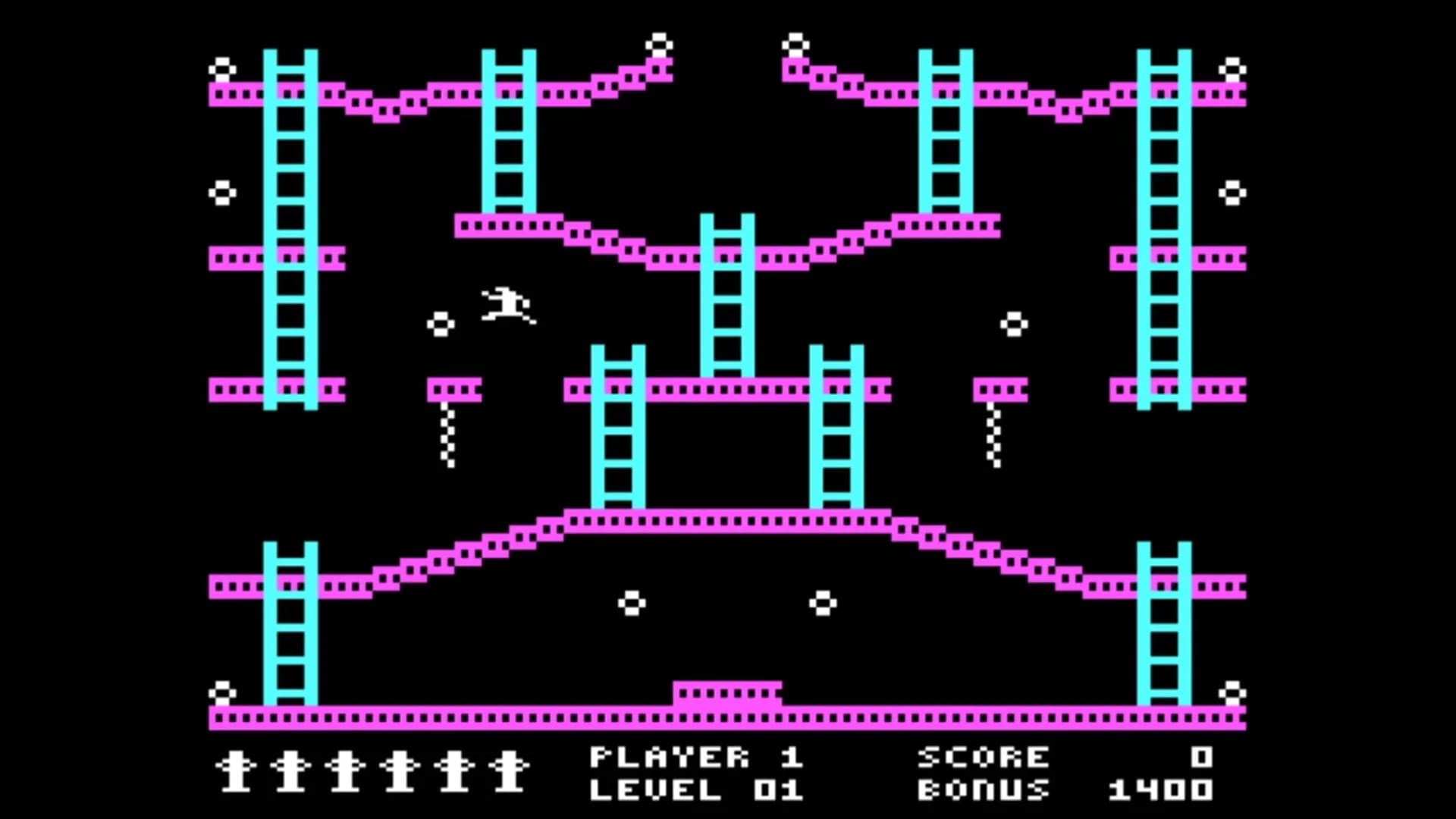 Jumpman (C64/MSDOS) görsel 5
