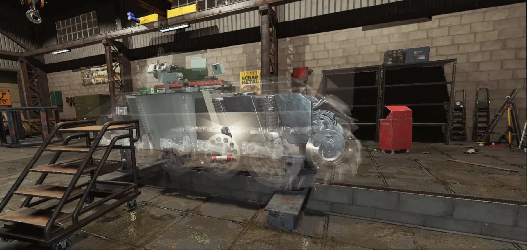 Tank Mechanic Simulator VR görsel 2