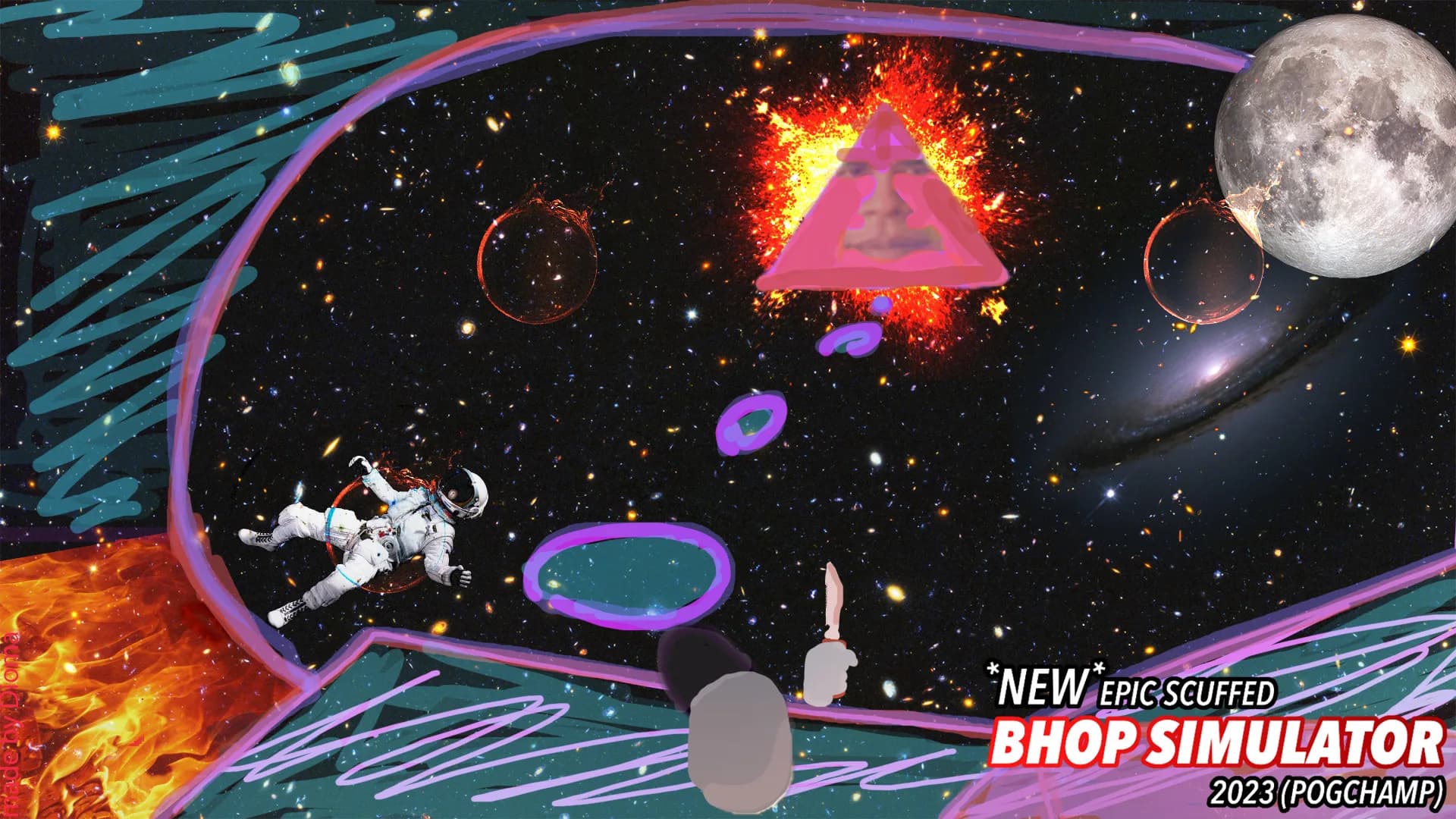 *NEW* SCUFFED EPIC BHOP SIMULATOR 2023 (POG CHAMP) görsel 2