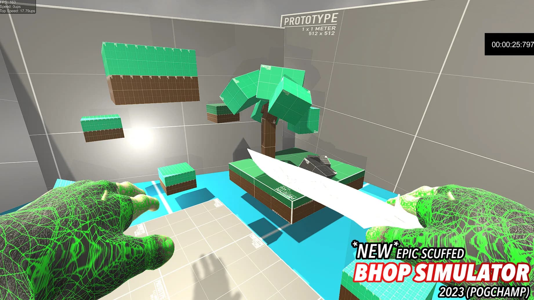 *NEW* SCUFFED EPIC BHOP SIMULATOR 2023 (POG CHAMP) görsel 12
