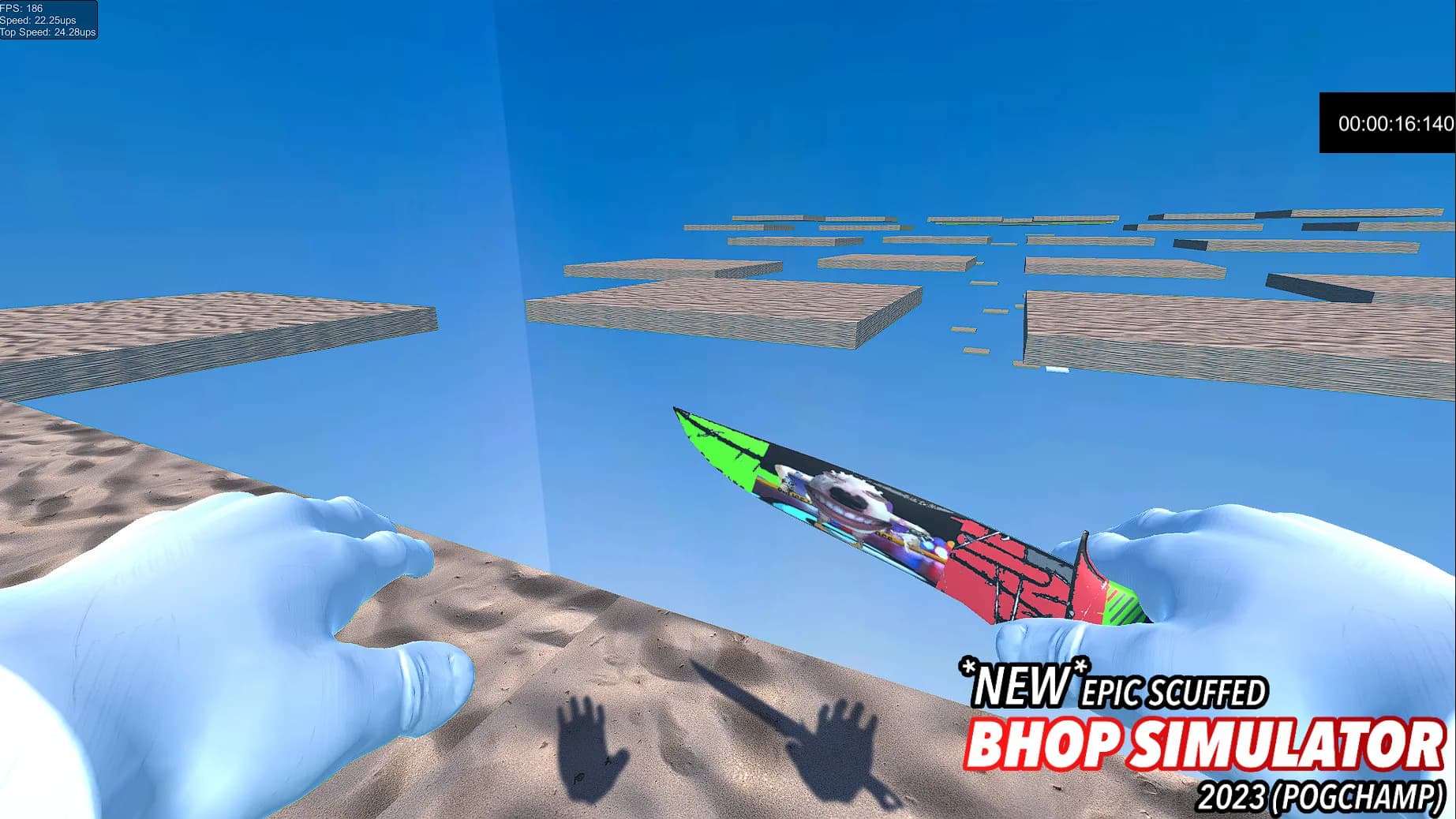 *NEW* SCUFFED EPIC BHOP SIMULATOR 2023 (POG CHAMP) görsel 14