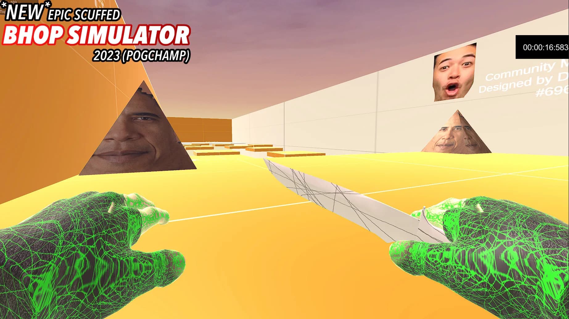 *NEW* SCUFFED EPIC BHOP SIMULATOR 2023 (POG CHAMP) görsel 5