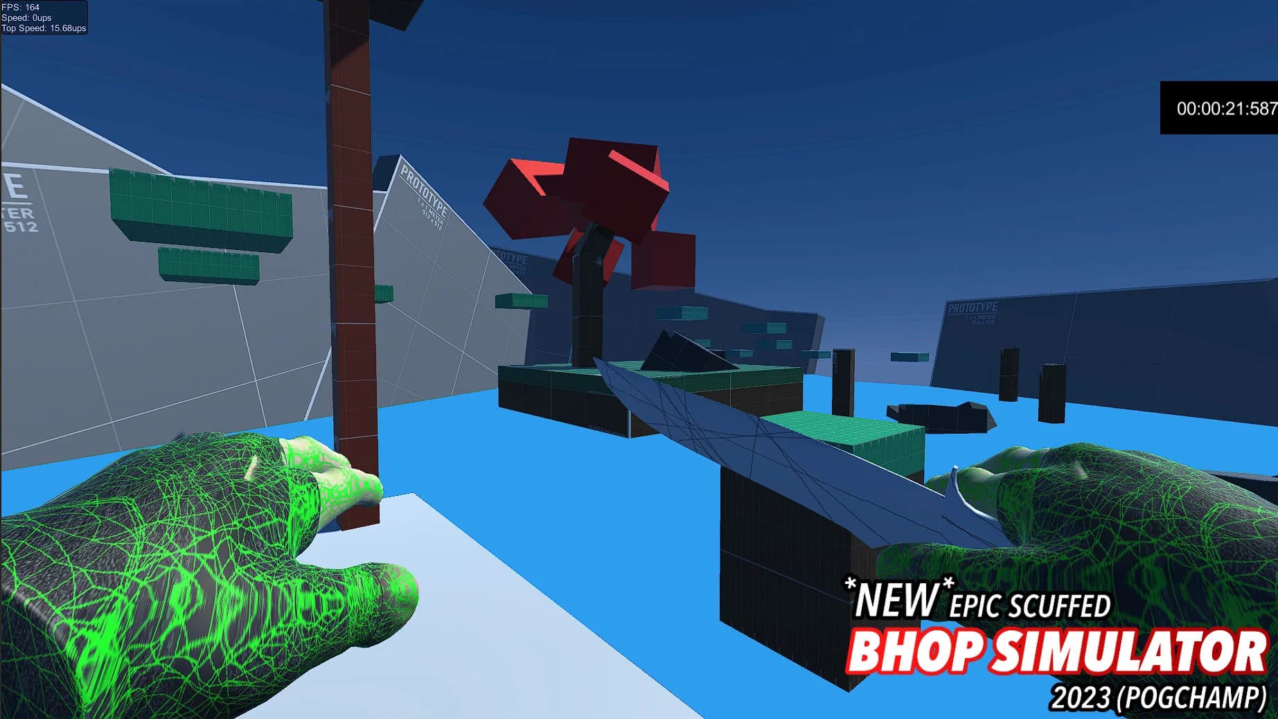 *NEW* SCUFFED EPIC BHOP SIMULATOR 2023 (POG CHAMP) görsel 6