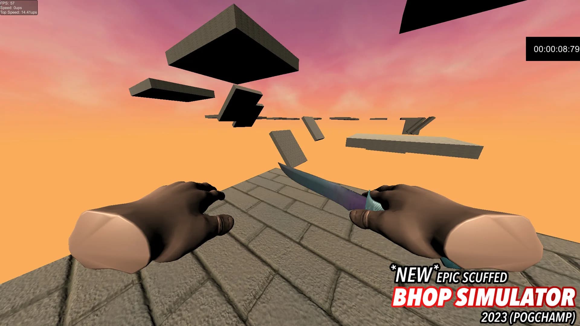 *NEW* SCUFFED EPIC BHOP SIMULATOR 2023 (POG CHAMP) görsel 10