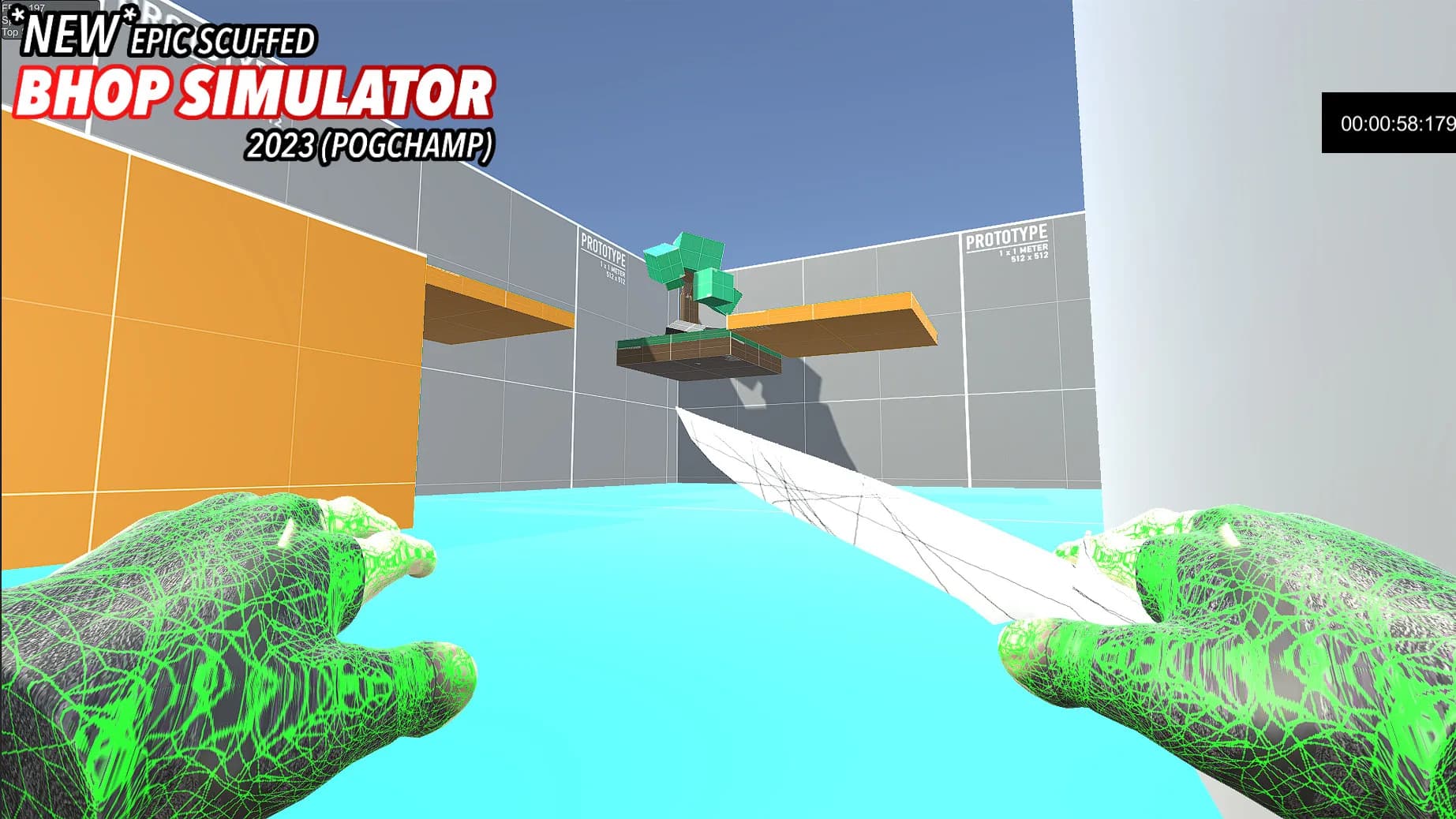 *NEW* SCUFFED EPIC BHOP SIMULATOR 2023 (POG CHAMP) görsel 11