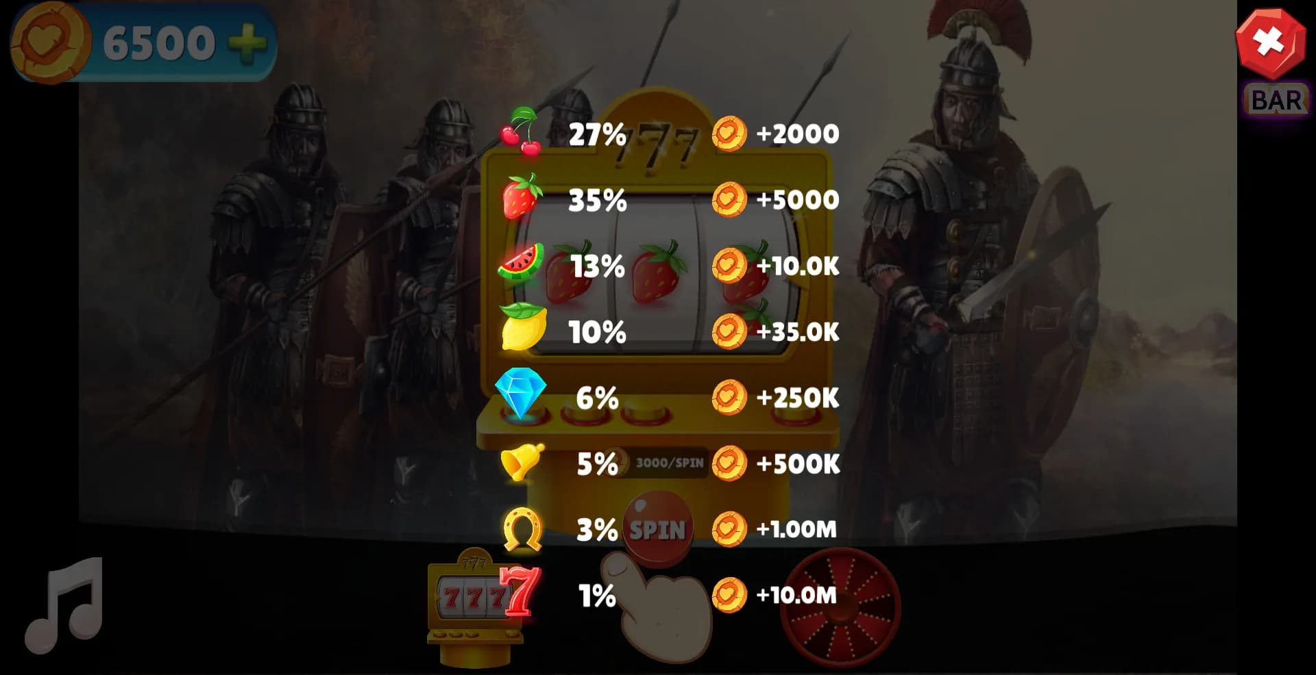 Ancient Warriors Casino Jackpot görsel 7
