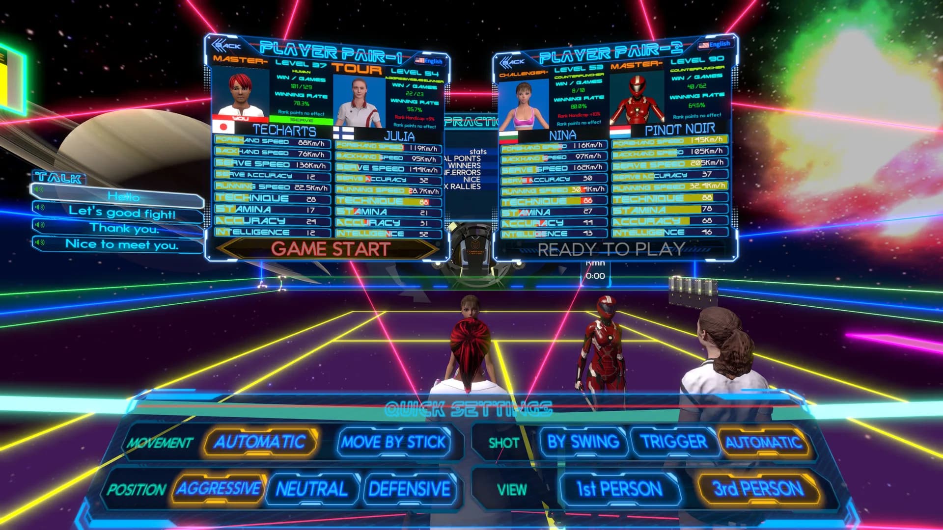 CYBER TENNIS görsel 2