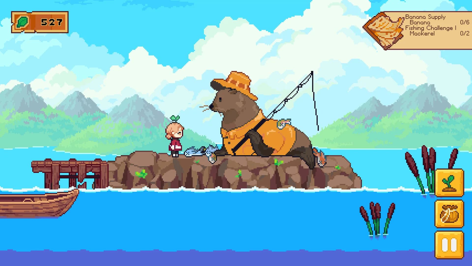 Luna's Fishing Garden görsel 7