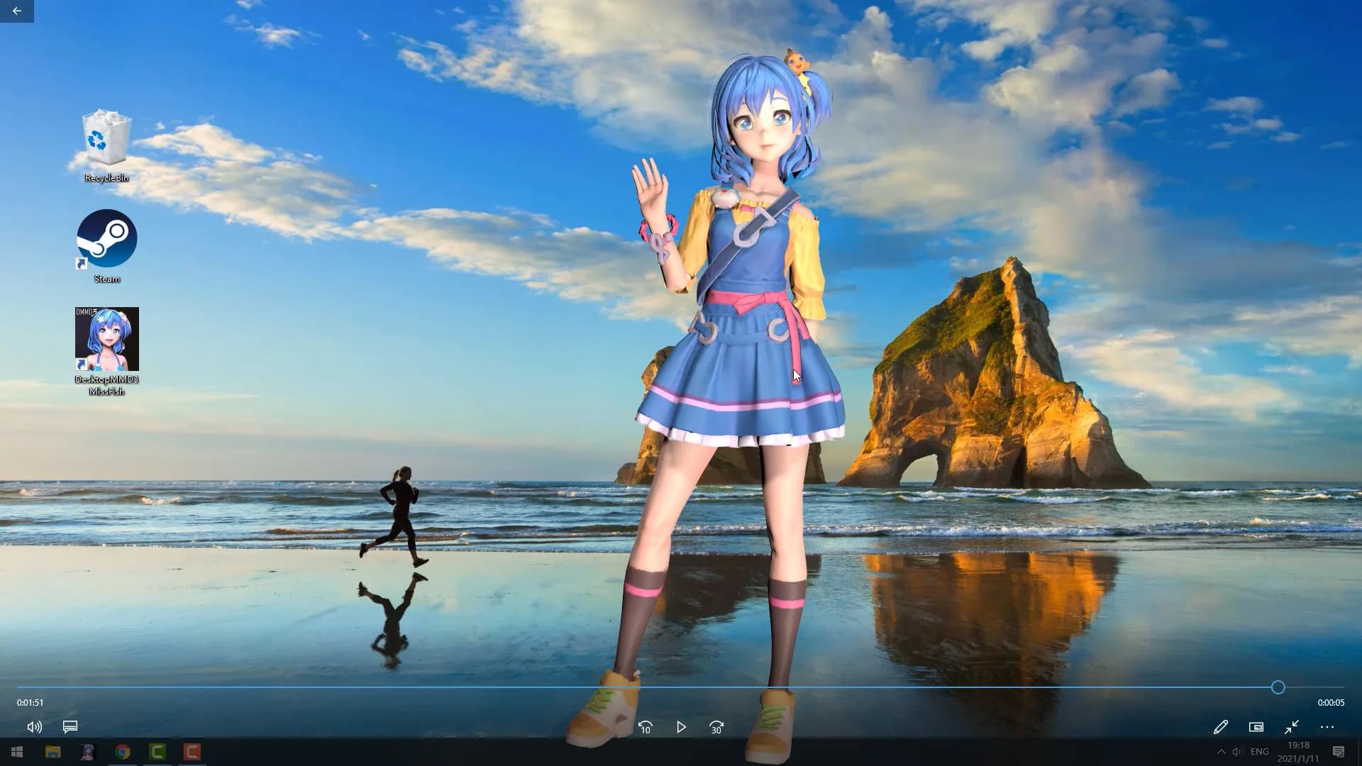 DesktopMMD3:Miss Fish görsel 12