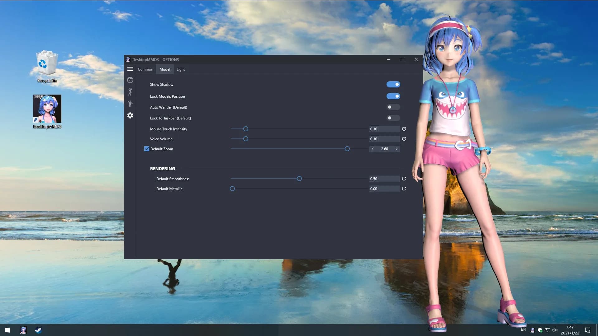 DesktopMMD3:Miss Fish görsel 5