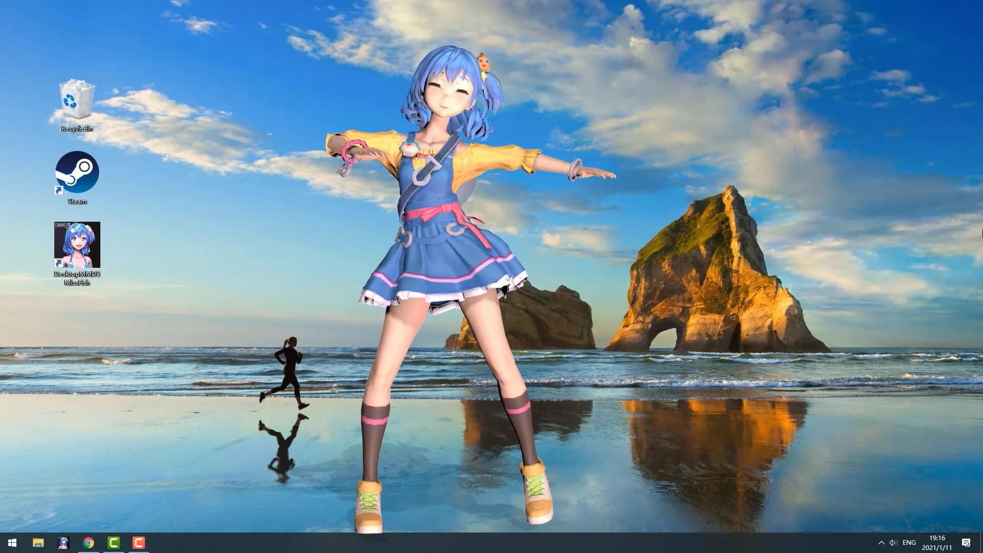 DesktopMMD3:Miss Fish görsel 7