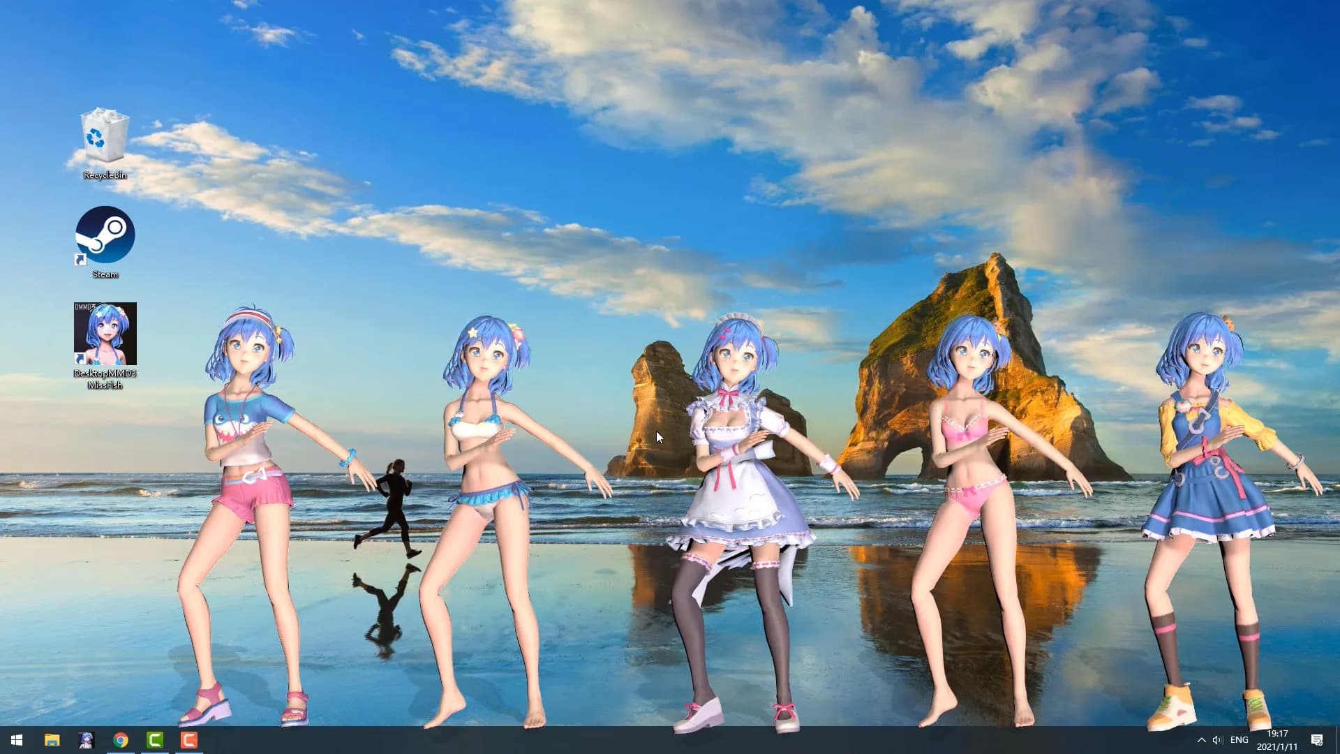 DesktopMMD3:Miss Fish görsel 11