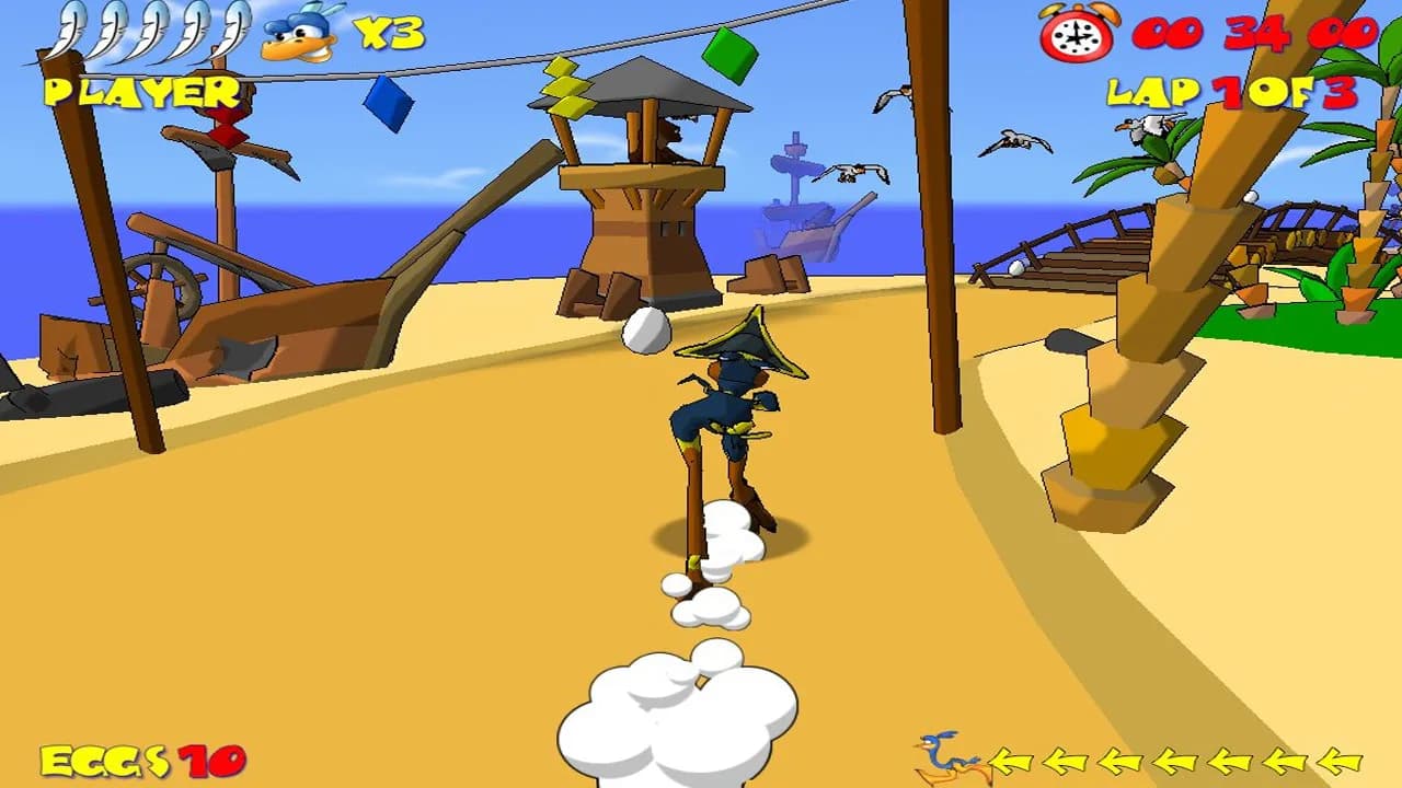 Ostrich Runner görsel 3