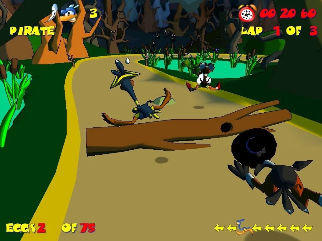 Ostrich Runner görsel 8