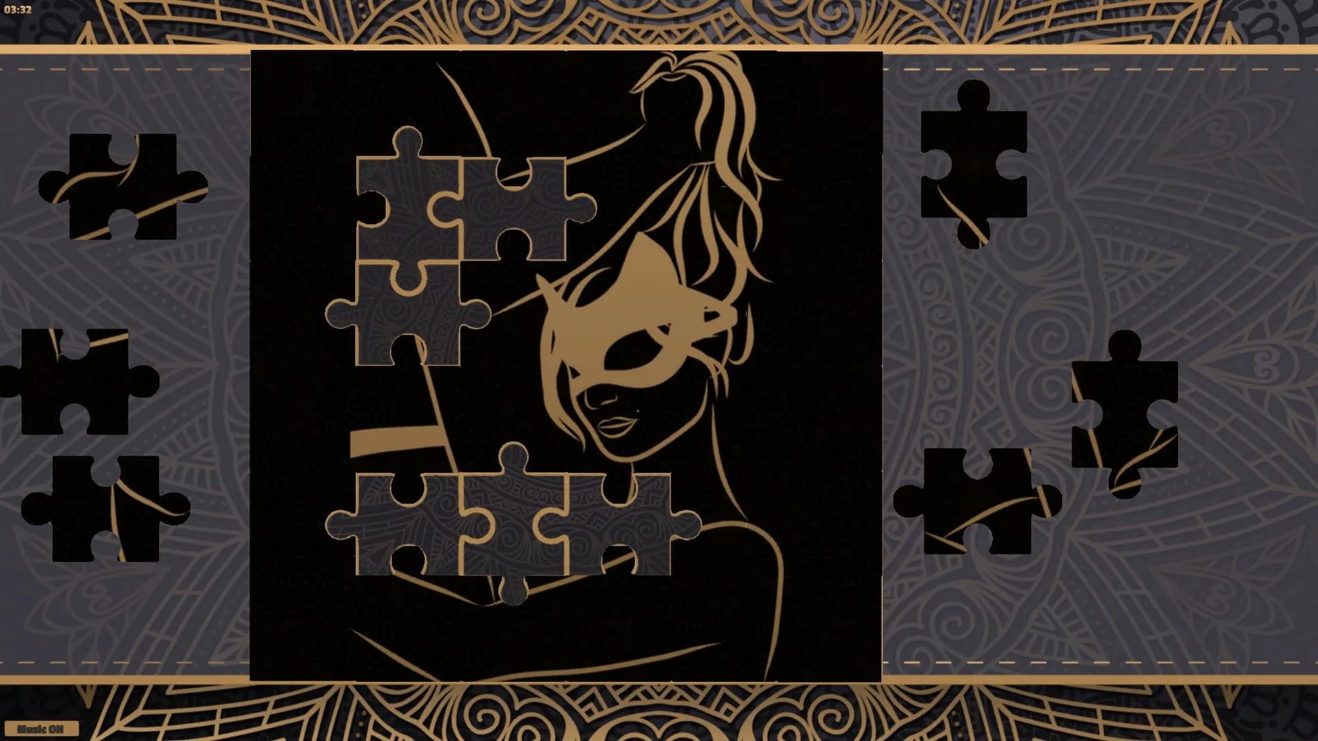 LineArt Jigsaw Puzzle - Erotica 2 görsel 3