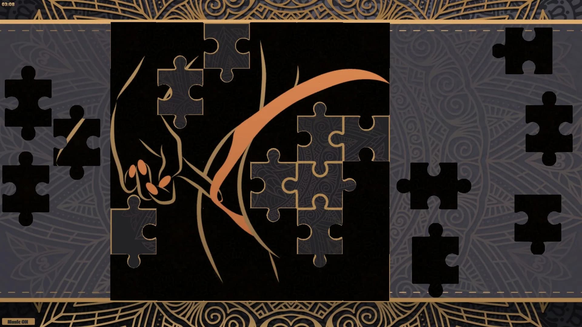LineArt Jigsaw Puzzle - Erotica 2 görsel 6