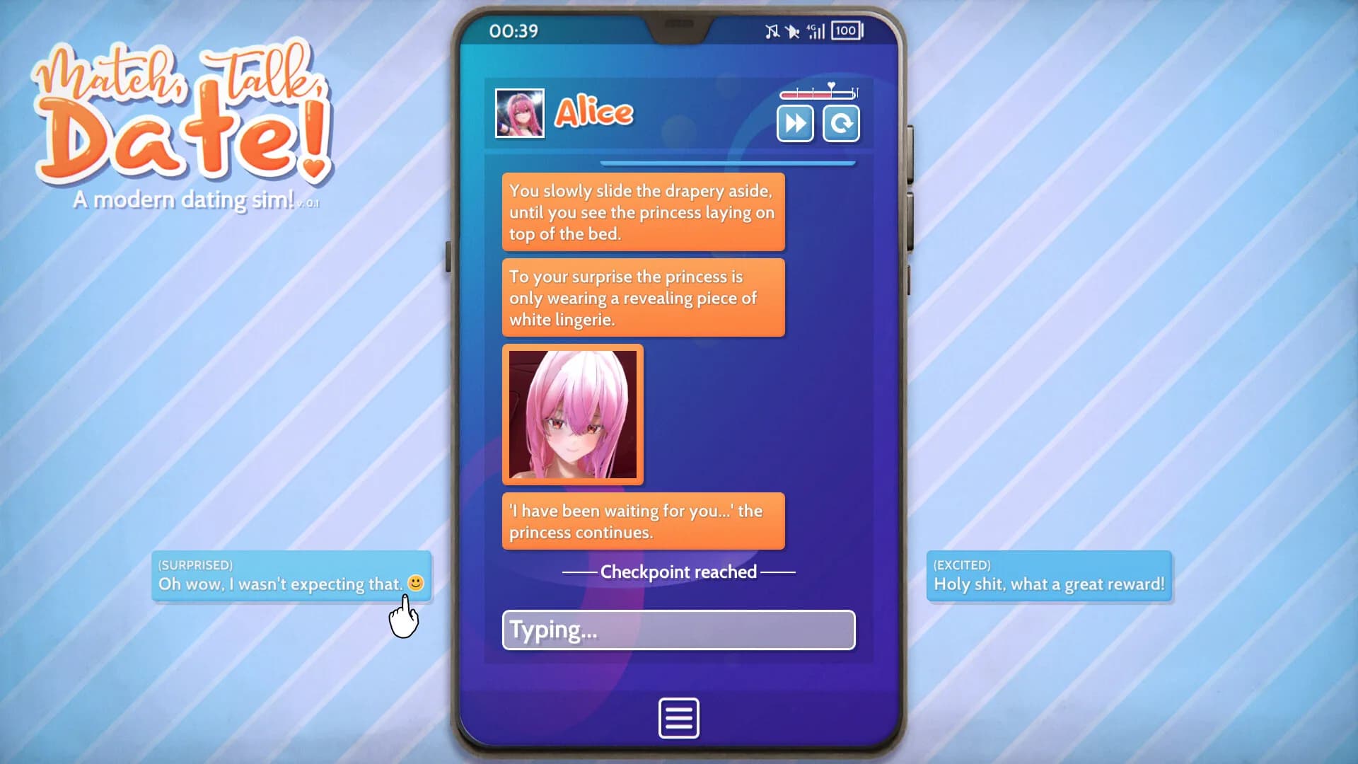 Match, Talk, Date! - A modern dating sim! görsel 3