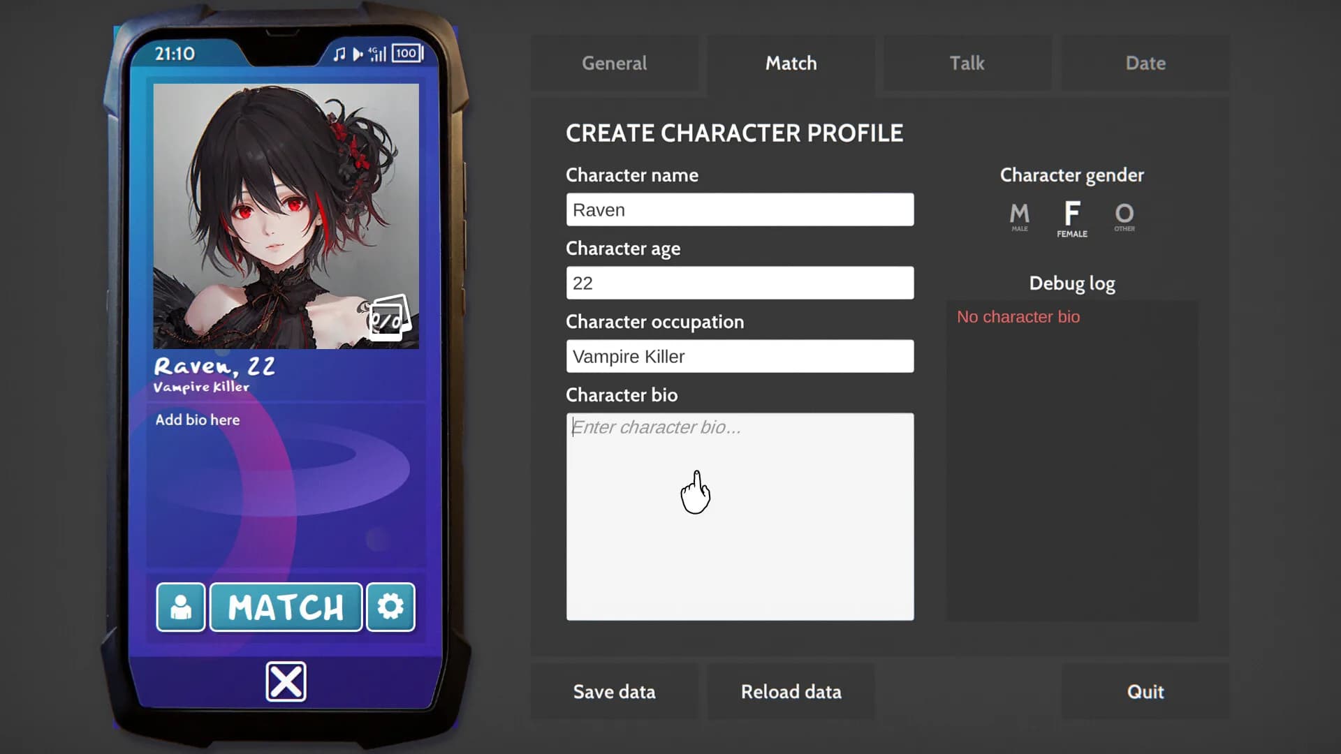Match, Talk, Date! - A modern dating sim! görsel 13