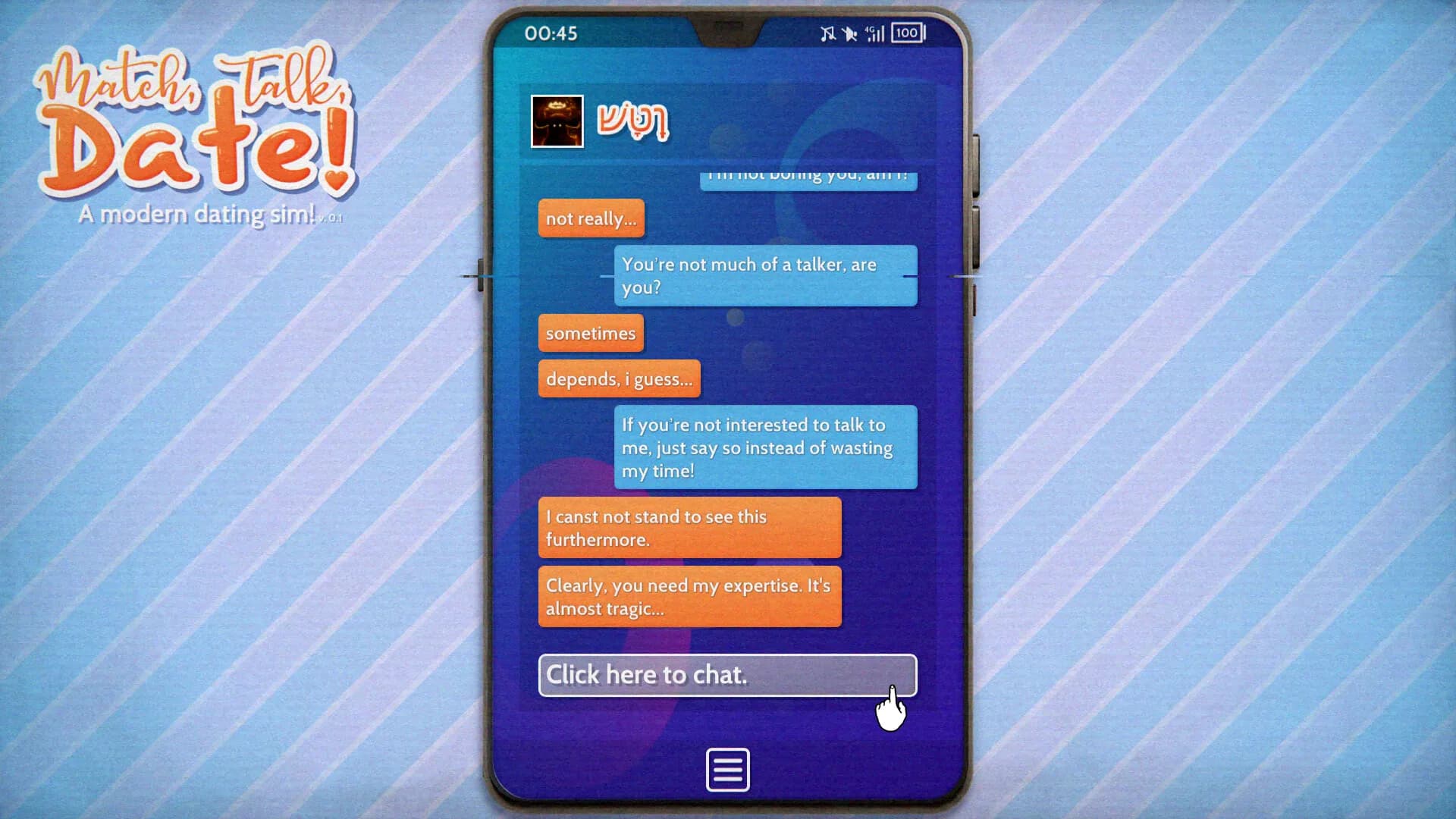 Match, Talk, Date! - A modern dating sim! görsel 8