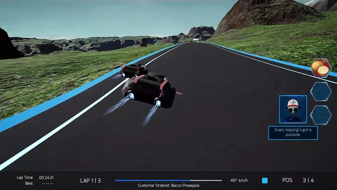 Cygnus Pizza Race görsel 2