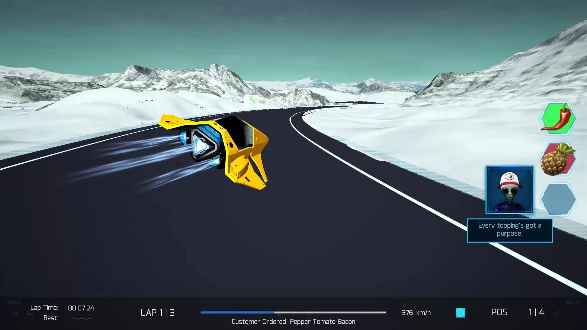 Cygnus Pizza Race görsel 4