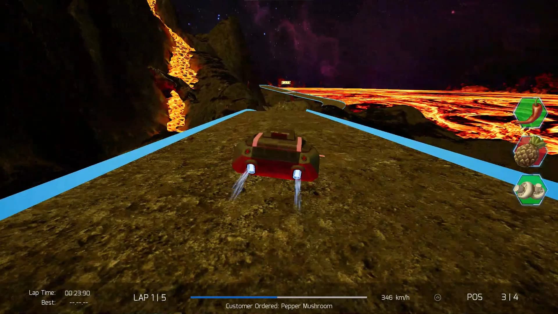 Cygnus Pizza Race görsel 5