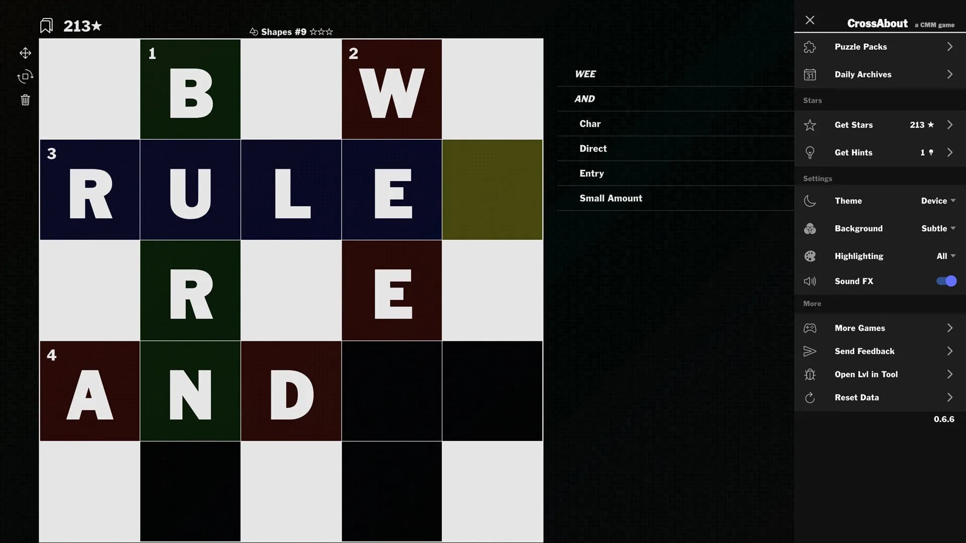 CrossAbout: Crosswords in Reverse (300★) görsel 6