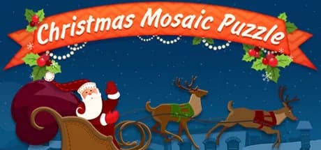Christmas Mosaic Puzzle görsel 1