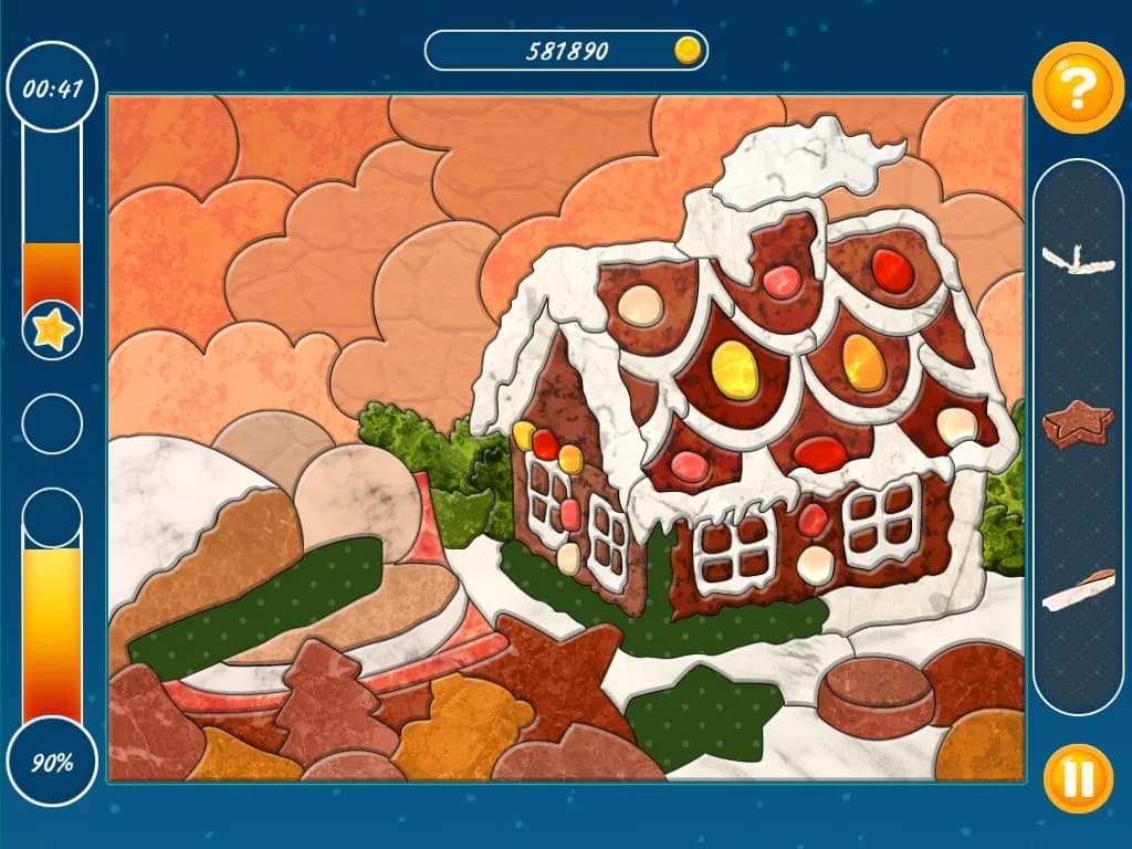 Christmas Mosaic Puzzle görsel 4