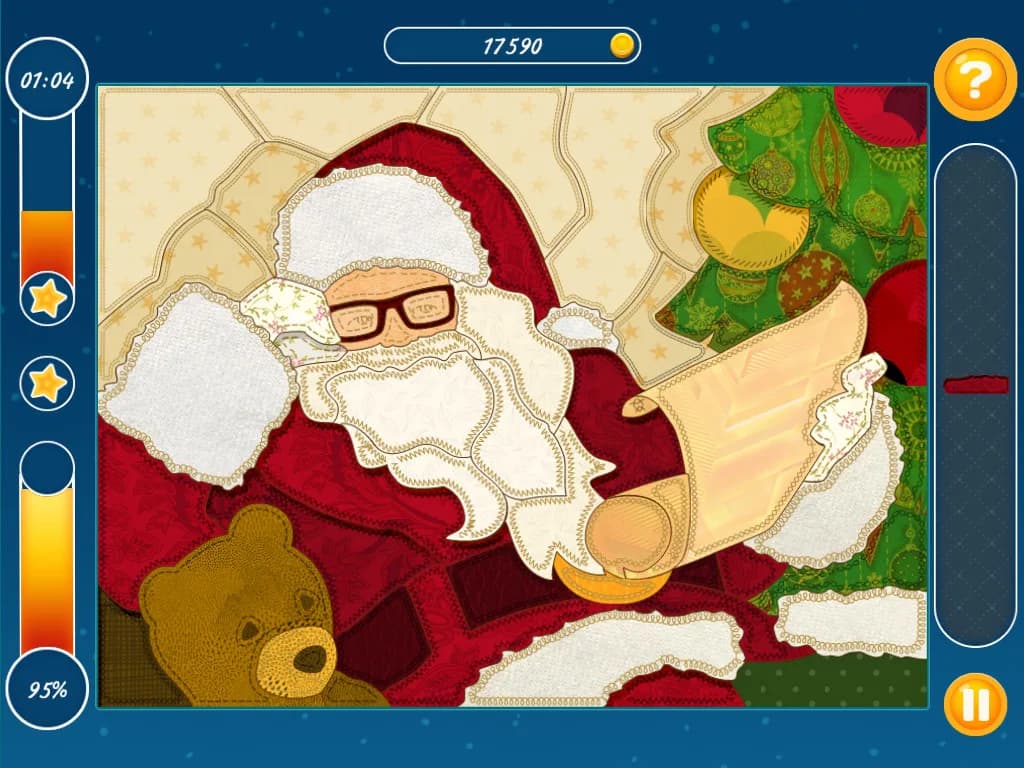 Christmas Mosaic Puzzle görsel 5