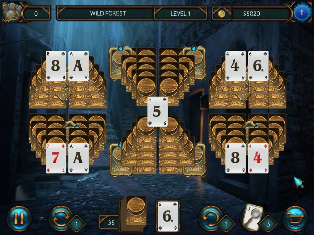 Detective Solitaire: Inspector Magic And The Forbidden Magic görsel 6