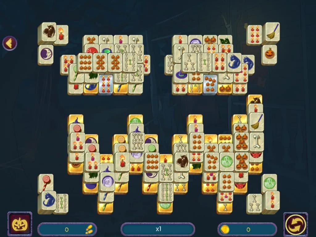 Halloween Night Mahjong görsel 3