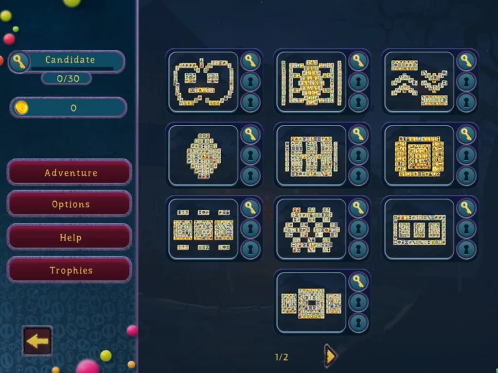 Halloween Night Mahjong görsel 4