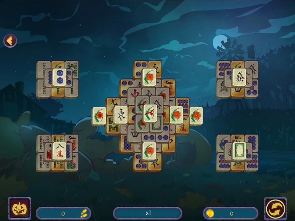 Halloween Night Mahjong görsel 6