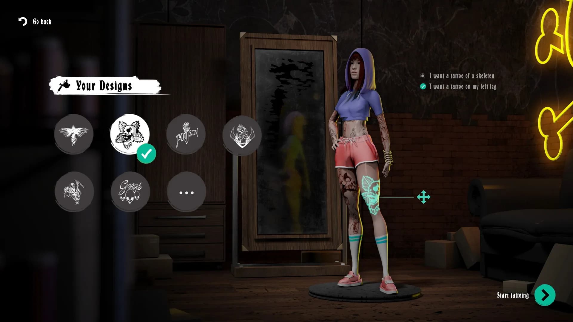 Ink Studio: Tattoo Artist Simulator görsel 4