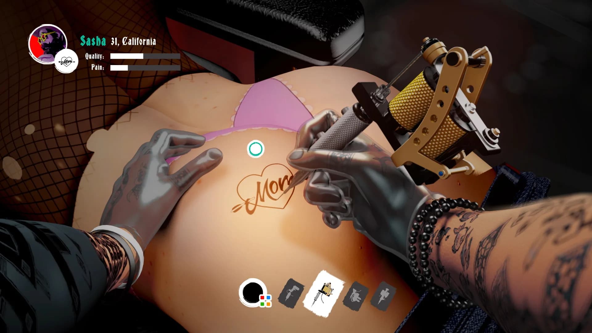 Ink Studio: Tattoo Artist Simulator görsel 5
