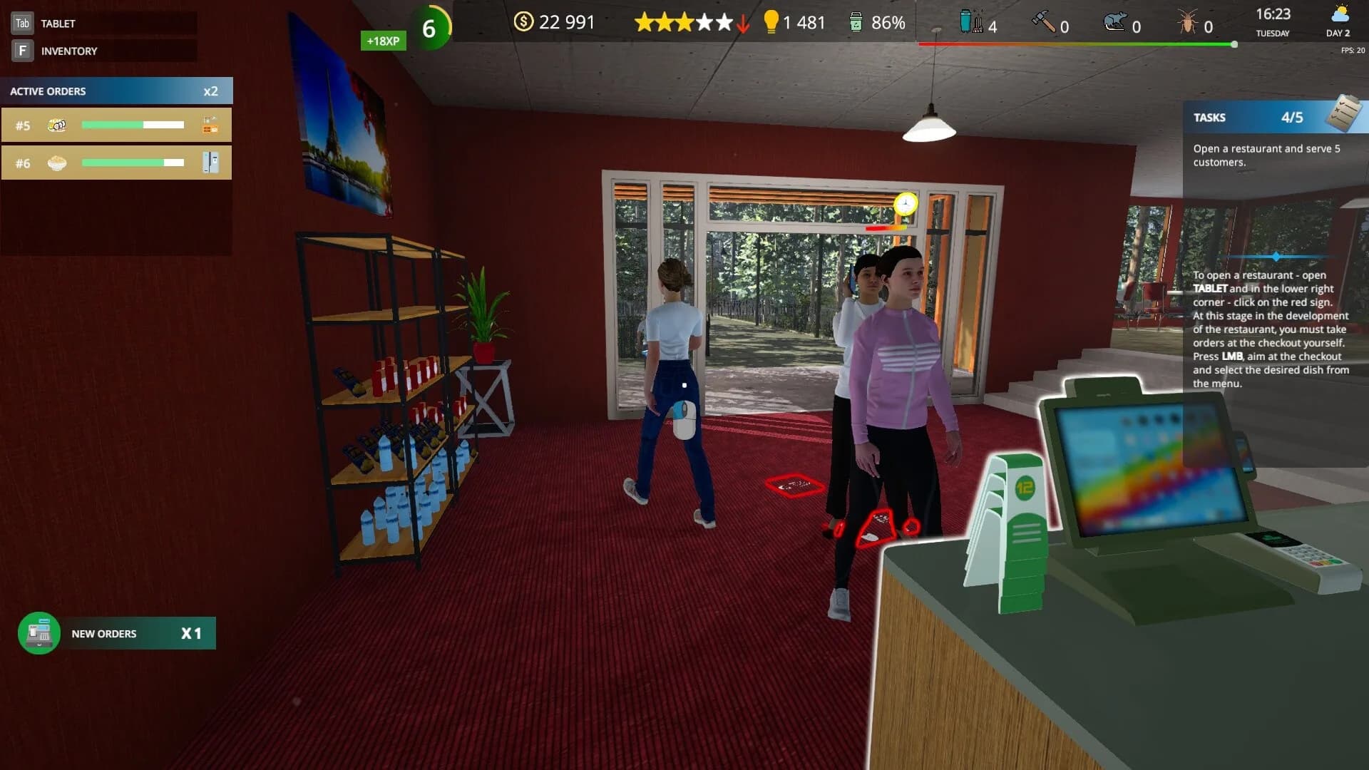 Cafe Owner Simulator görsel 7