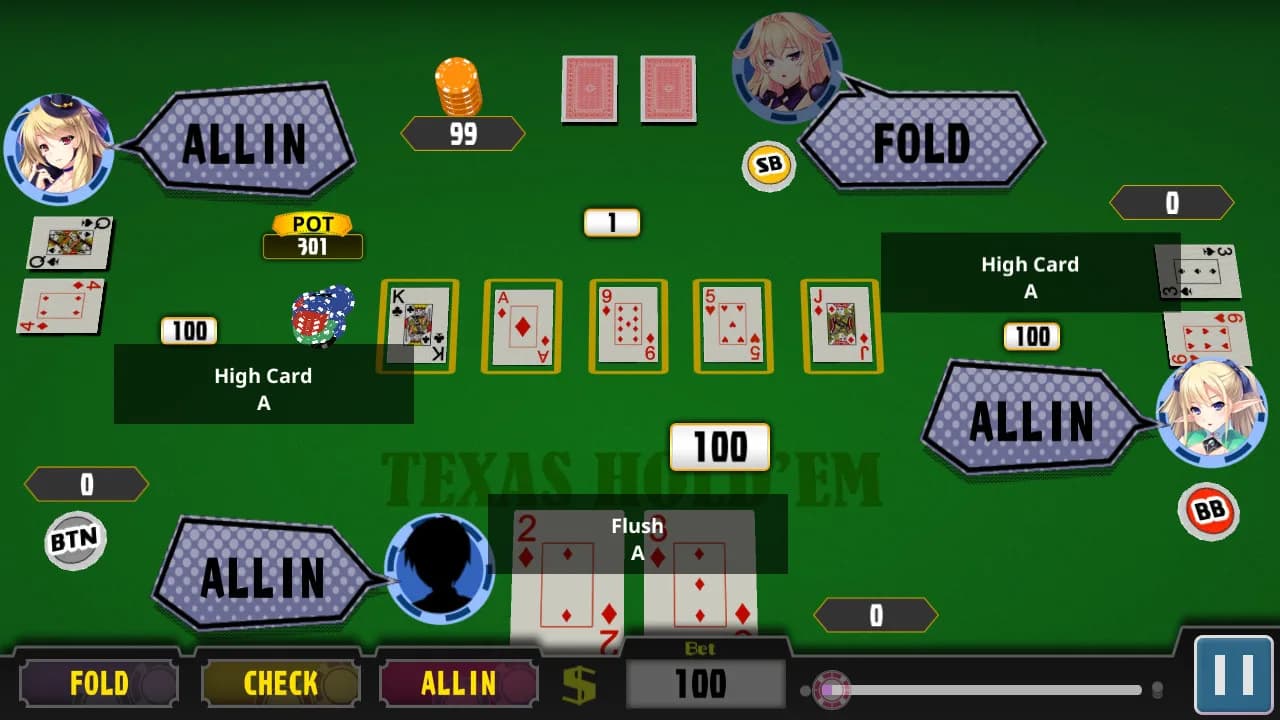 Poker Pretty Girls Battle : Fantasy World Edition görsel 8