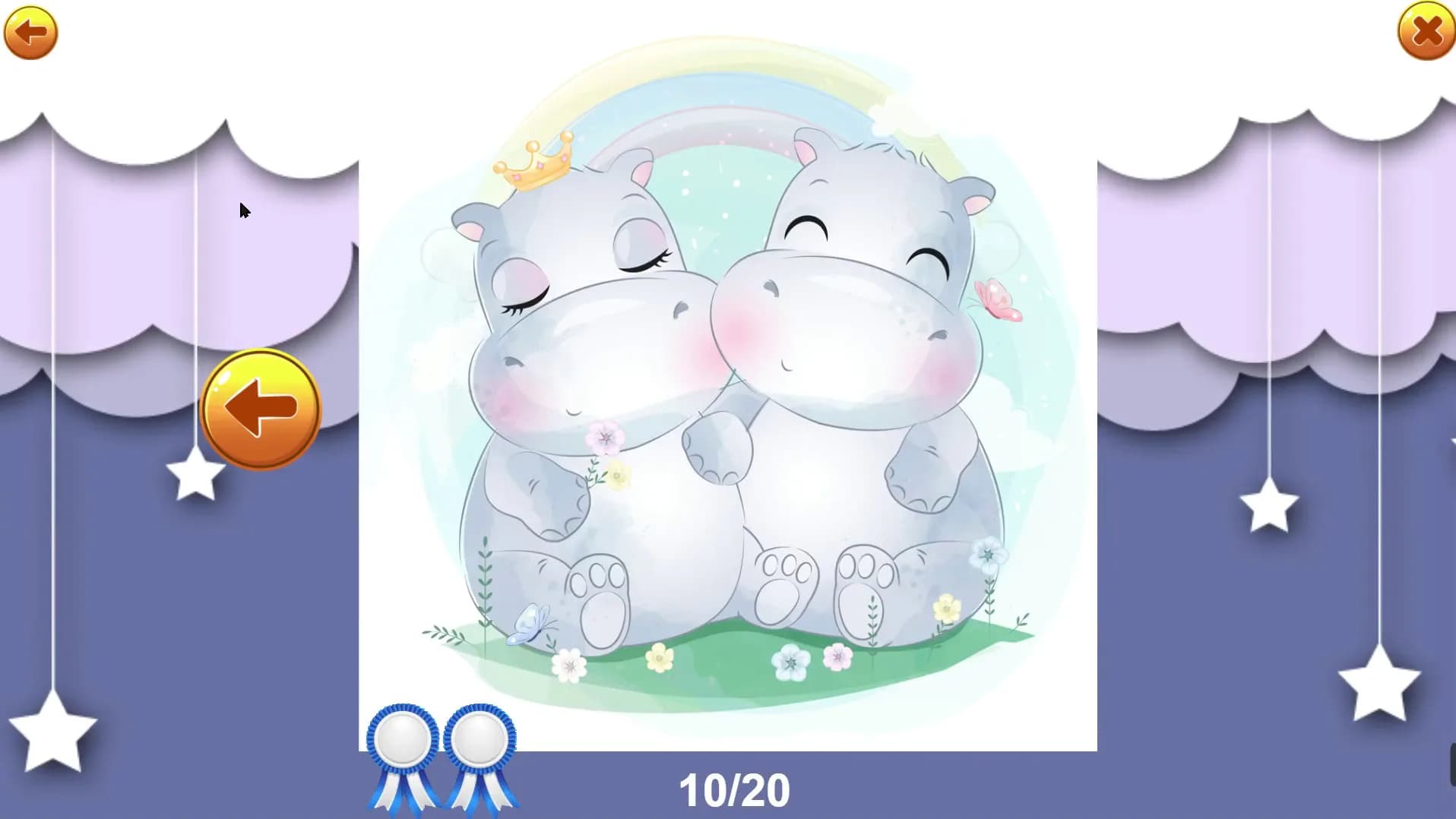 Cute animal jigsaw puzzle görsel 4