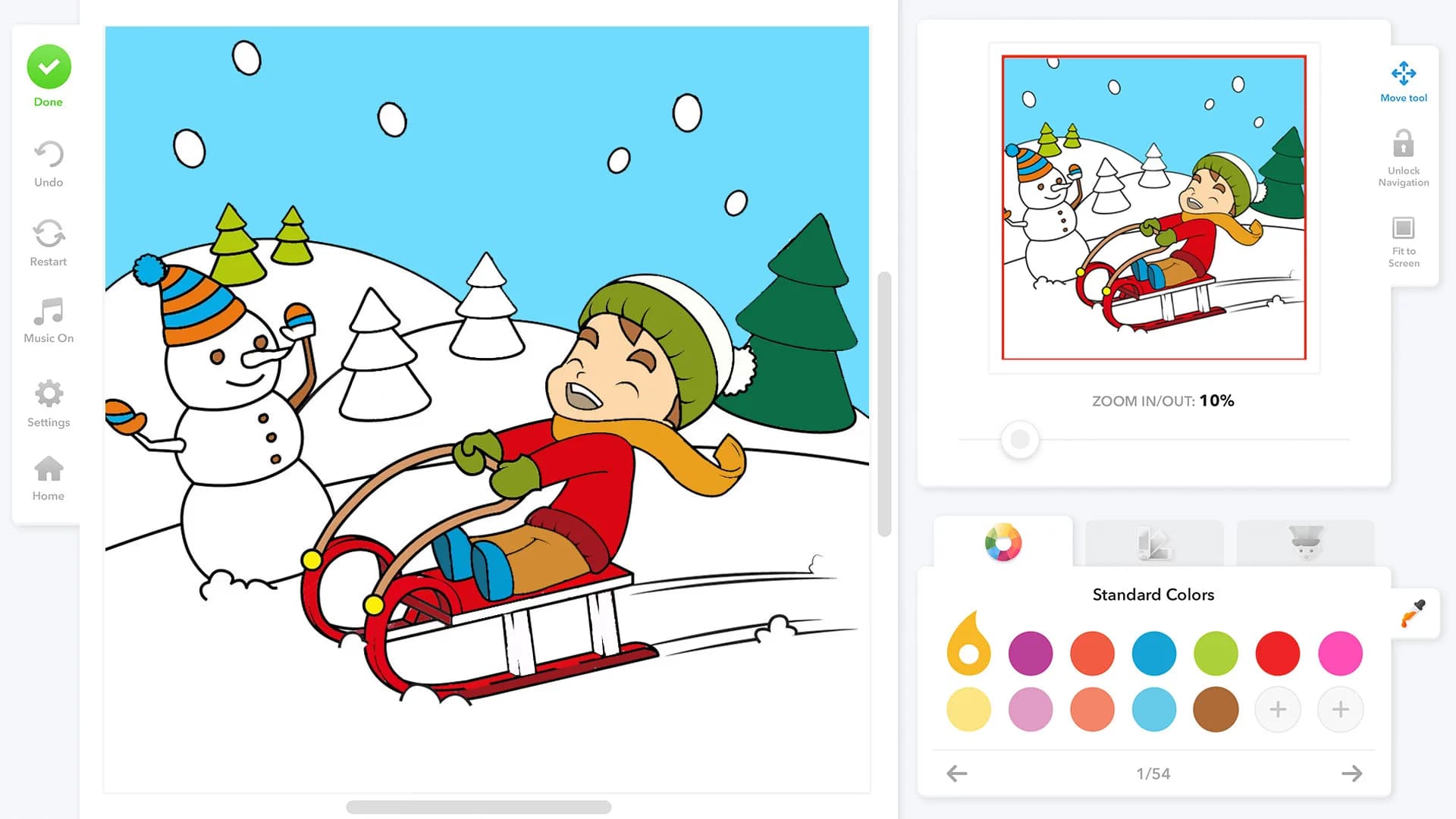 Coloring Book for Kids görsel 3