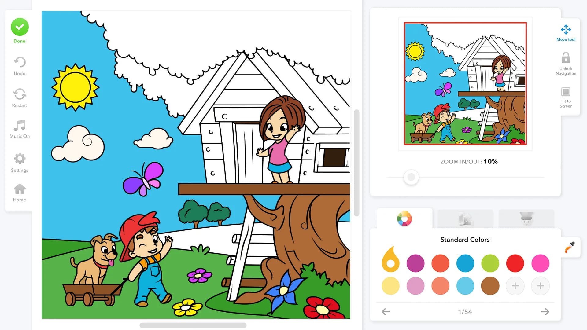 Coloring Book for Kids görsel 4