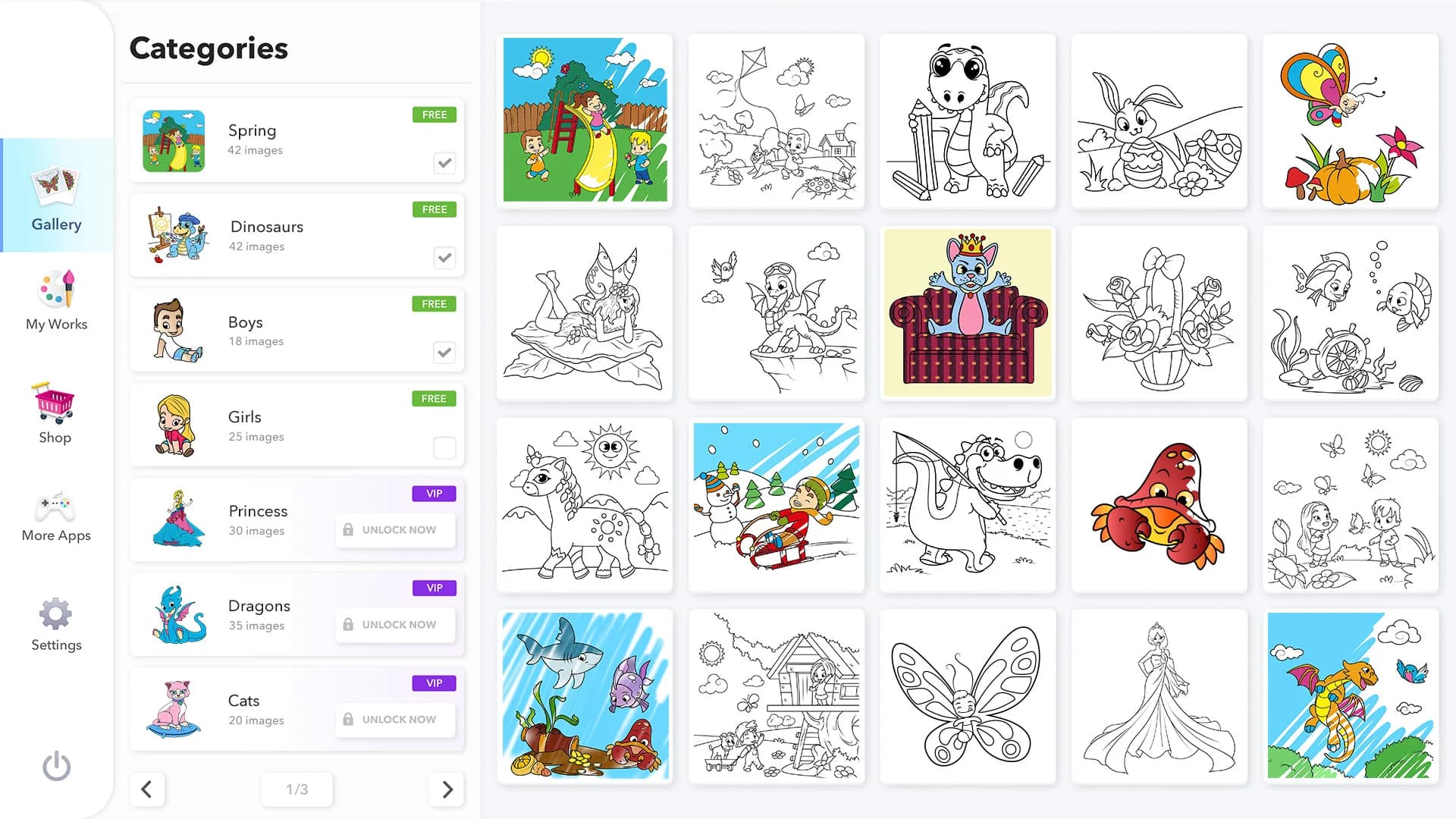 Coloring Book for Kids görsel 5