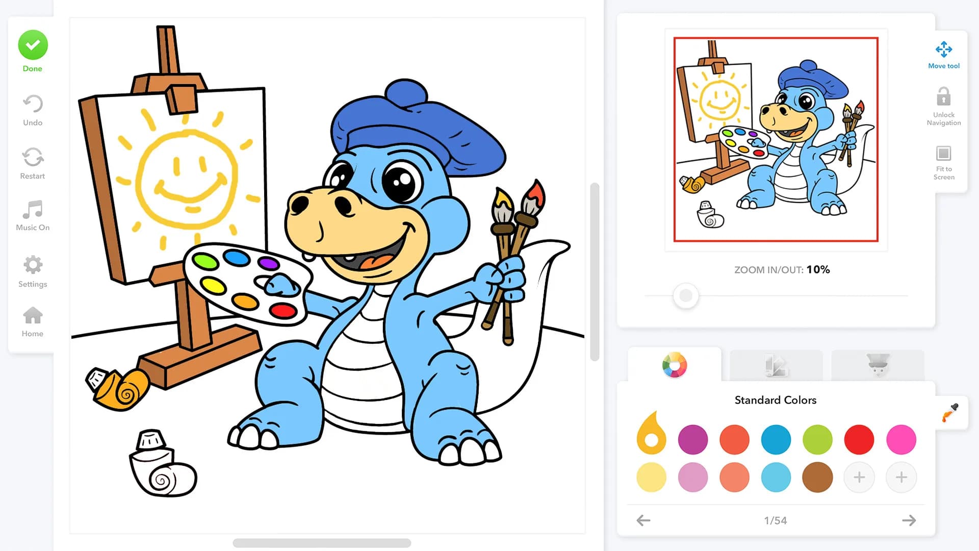Coloring Book for Kids görsel 6